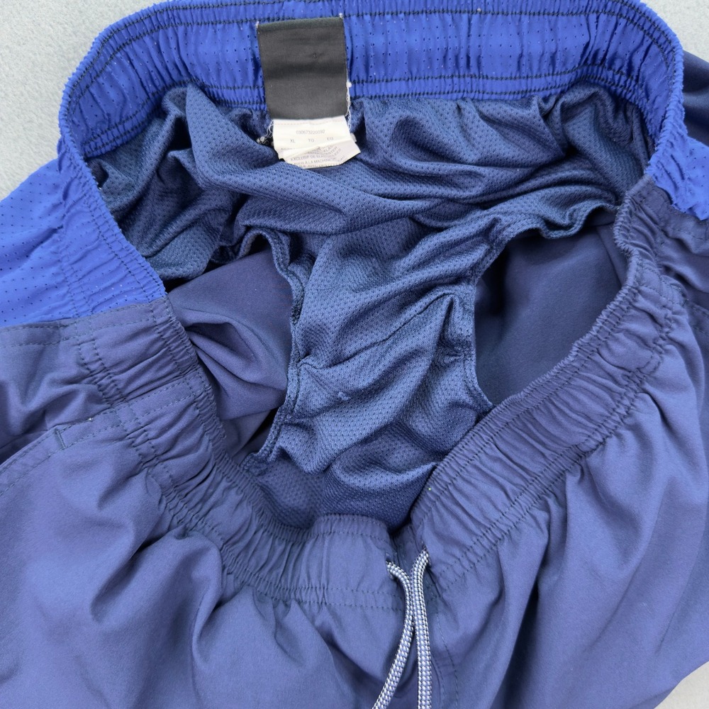 Nike Mens Running Shorts Navy Blue XL Athletic Mesh Lined Training Gym Workout - Picture 6 of 8